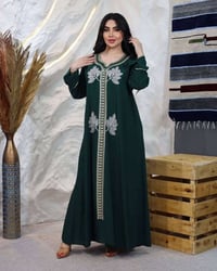 دشداشة نسائي • كشمير • مقاسات 2XL-5XL