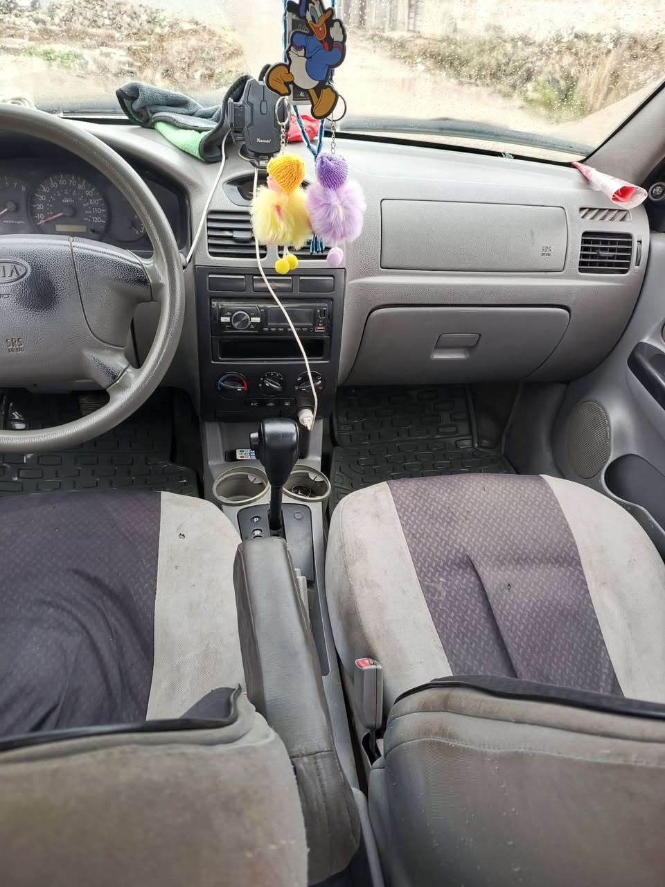 كيا ريو 2005 رقم نينوى مسطره  مصبوغه حزام بدون ضرر  غرامات صفر محرك وكير شرط شرط التحويل الاستفسار ع رقم  غير متواجد عل فيس  ‏‪***********‬‏
