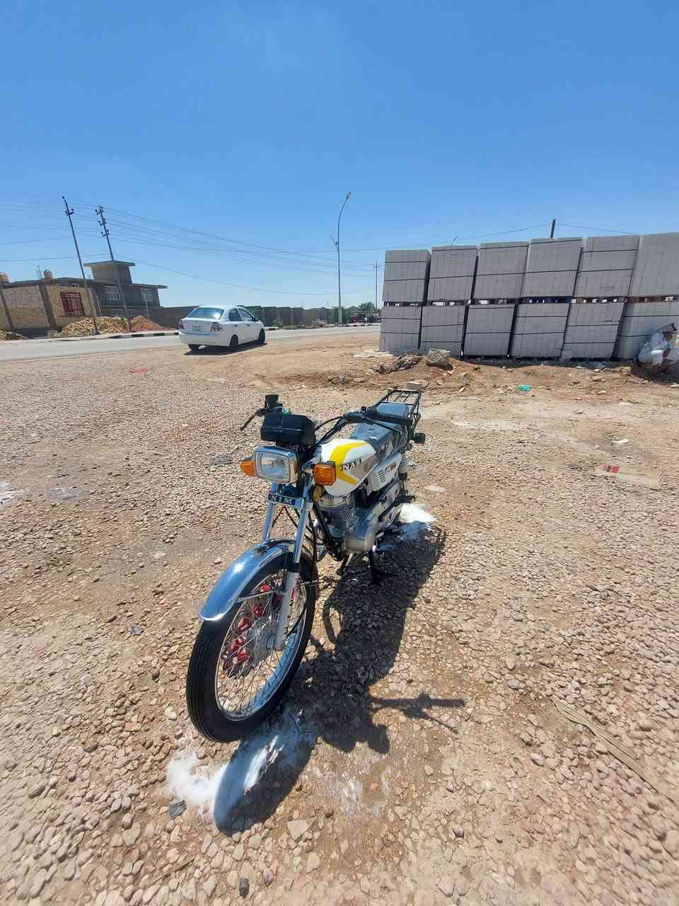 سلام عليكم دراجه البيع اربعه كير نامه ٢٥ مكفوله السعر ٧٠٠بيه مجال المكان النجف ناحيه القادسيه الرقم ***********
