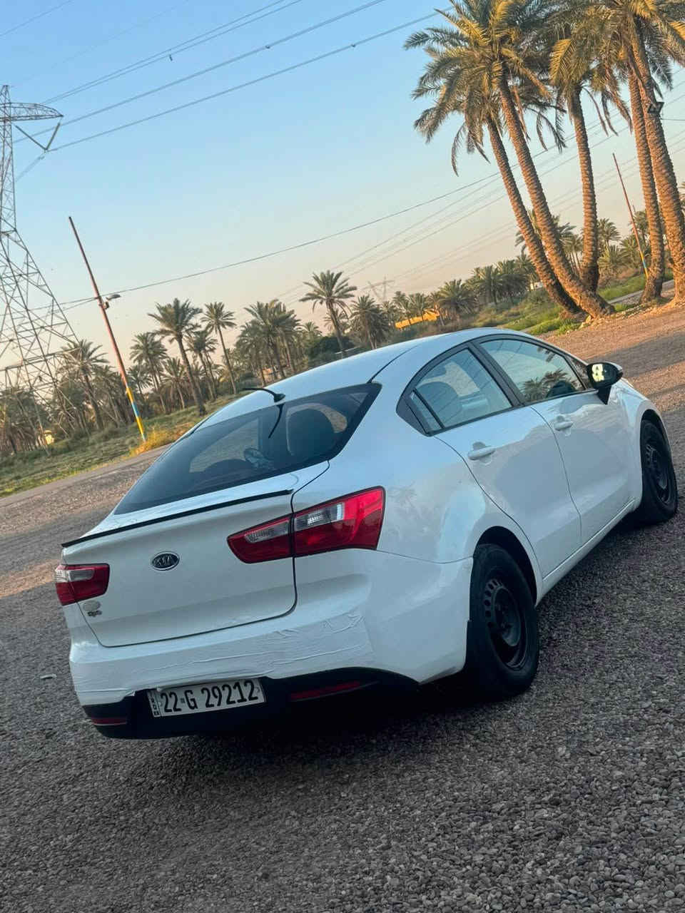 بسم الله 
كيا ريو ٢٠١٢ خليجي
رقم اربيل شرط التحويل 
محرك ١٦٠٠ دوش قطرتين
سنوية جديدة 
هزة جديدة
اشاير مري 
مري شفط 
تحكم ستيرن جهتين
كامرة 
شاشة
داخل لونين 
اربع جام كهرباء
حساسات خلفية 
تدفئة تبريد بشرط 
بيها قطعتين صبغ دون دواخل 
السعر 84بيها مجال
***********
📍بغداد بغداد, العراق
