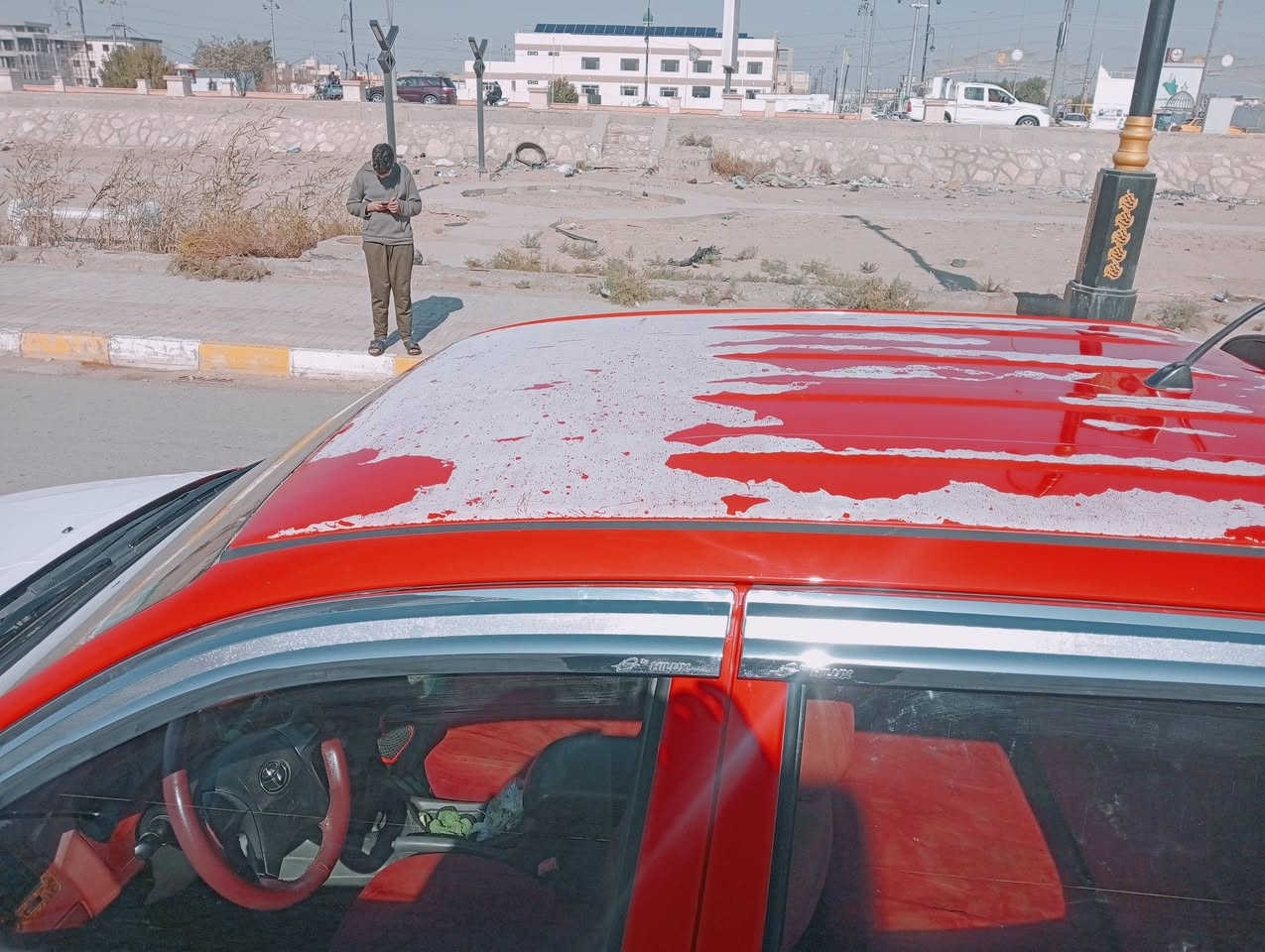 فلاونزة موديل 12رقم انكليزي مكان واسط بيهه صبغ شاصي19 جاهز السعر 158 مبايل ***********
