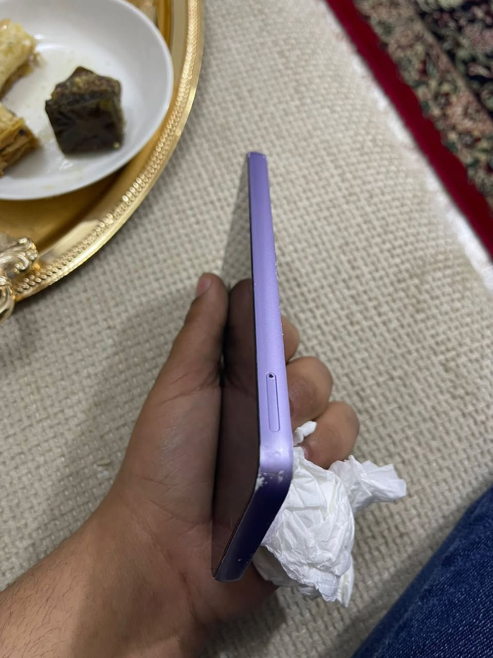 السلام عليكم جهاز سامسونج A05تلفون نضيف وشغال ذاكره 128فقط سيمكارت ميشتغل باقي مكفول عل فحص نت لمس كلشي ممبدل بي سعر ١٣٠ وبي مجال للشراي مكاني بغداد الطالبيه ***********  اتصل وتأمر امر
