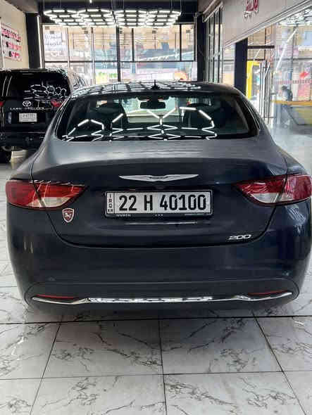 كرايسلر c200 للبيع فقط
كرايسلر c200 رقم أربيل باسمي ضربتها من امريكا صندوق وربع  الجاملخ الخلفي ايربكات سليمة التصليح في دبي مواصفاتها  معروفه وكلشي كهربائي بالسياره  بلادي عليها برمجة  مراوح الحماوه متعبر ال95 وعليها تعريب كامل على العدادات ومشدود عليها عدسات سعرها ٤٥٠ ألف 
السيارة بلادية فقط الصندوق جارد يراد صبغ
السعر 105 دولار
السيارة في بغداد العامرية 
الاتصال على الرقم ***********
