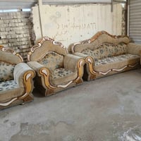 طقم ١٠ مقاعد • مع غراض • بابل الحمزه الغربي