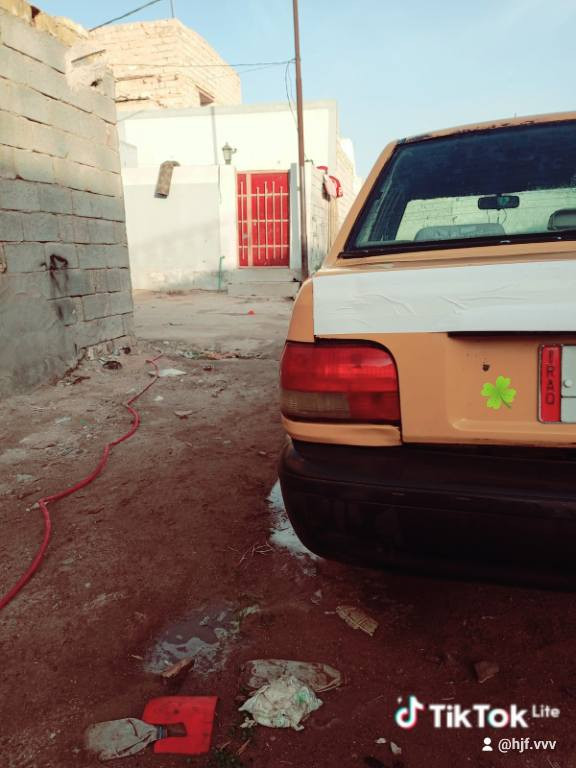 من رخصة مدير الكروب سايبة مكينة كيرسعر 15 ورقة حدادية كهربائيات كلة جديد سيارة متعوب عليه تخم جام تخم تأير وباتري كلج بريك كلة جاهز سنتر لوك إنارة داخلية راديو ابو ريموت كنترول ماسحات كلةشغال جام يصعد وينزل كلة مكان نجف كوفة رقم الموبايل  *********** سيارة بدون راعي اتكفل سرقةوعشائر
