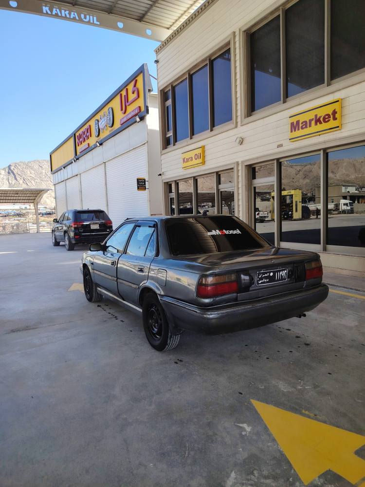 توێتا کرۆلا 1991مەکینە بەخاخ گێڕو مەکینەی بەشەرتی 100فیتەر ئاڕمی پلاستیکی سلێمانی بەشەرتی ئاڕمو ئەوەلیات  موسو بڕاوە نیە  تۆماتیک دەعمو لێدراوی نیە سەیارەکە زۆر جاهیزە تازە بۆیاخ کراوەتەوە لەسەر ساقی بۆ جوانی *********** واتسئاپ   دەربەندیخان  ‌ئەدمینی ❤ دار بنديهكان, السليمانية
