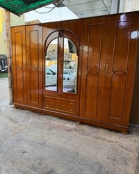 غرفة نوم مستخدمة • غرفة اخشاب • غرفة نوم خشب • كنتور 6 ابواب • غرفة نو...