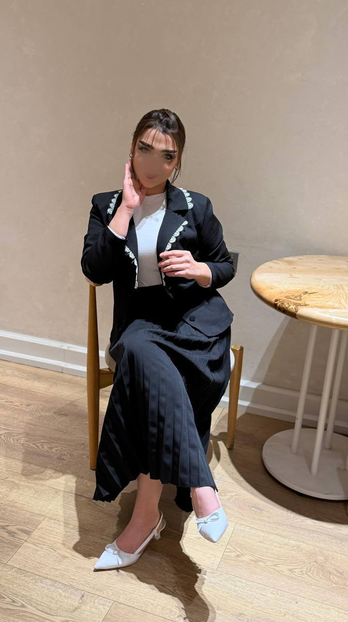 توفر لون نيلي وصاصي
🌸طقم قطعتين مبطن دبل كولتي عالي
السعر 25
القياسات- 38 40 _42-44-46-48


**إذا كنت صاحب هذا الإعلان وتريد حذفه لأي سبب، رجاءا أرسل رسالة إلى الدعم الفني**