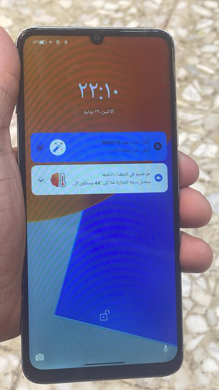 البيع  مبدله شاشه  اصليه جهاز نضيف ب 65الف راسلني خاص او واتساب ***********  

 اسم تليفون WlKO 10
