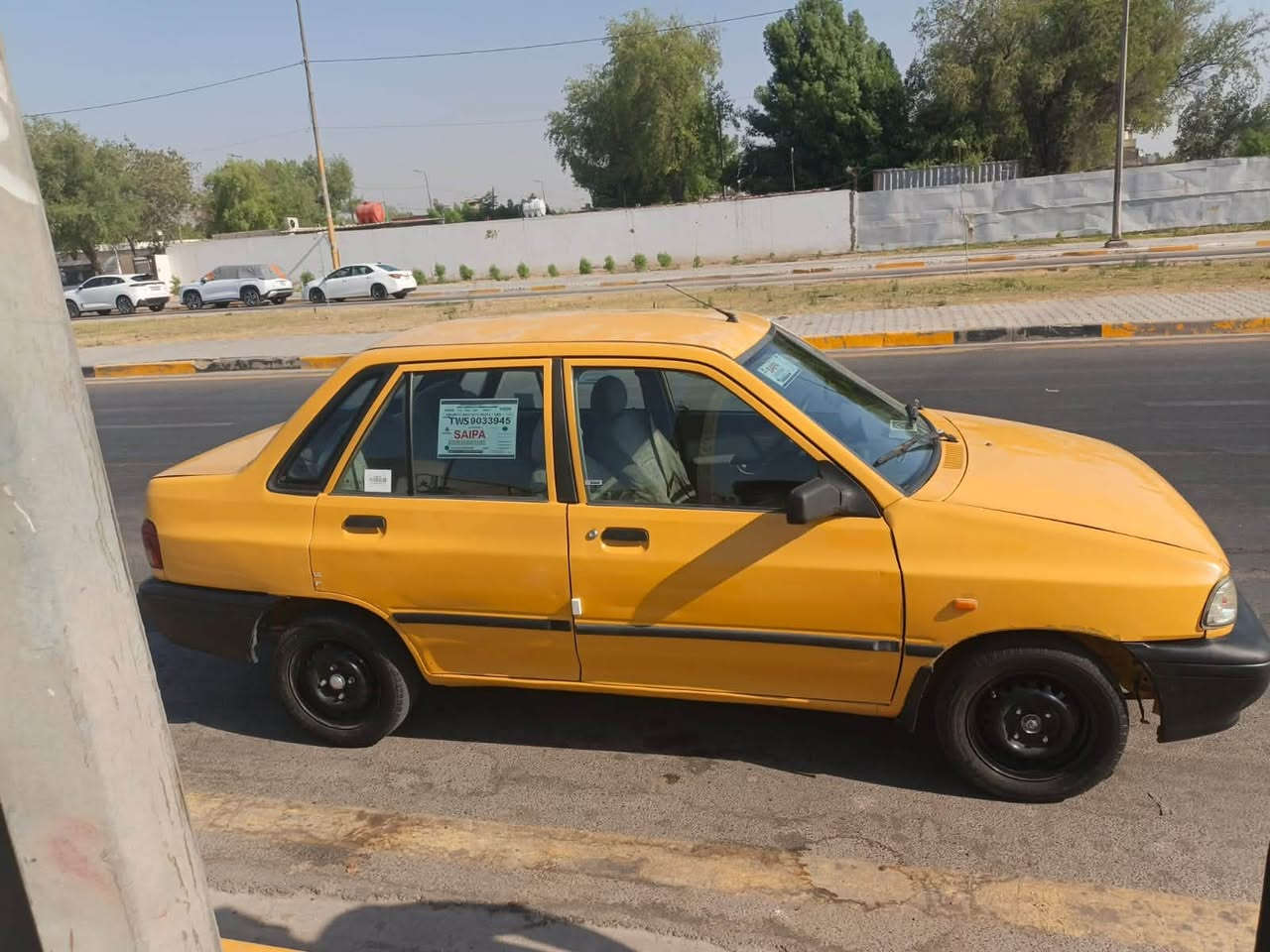 #بيع مستعجل 
السلام عليكم 
   سايبا موديل 2012

مكينه كير كفاله  
رقم  بغداد  تحويل مباشر 
السياره كفاله من خياس وشواصي وضربه 
بيهه بس هاي طخه خفيفه ومرجعهه بعدني ماصابغهه 
تبريد شغال ثلج منضومه جديده 
صدر امامي خلفي كله جديد
تايراتهه نص عمر نضاف يعني  
ضايف عليهه بنكه عاصفه وراديترات جدد ومي اخضر اصلي يعني انسه حماوه 
داخلهه نضيف من تنته وكشنات والدشبول كلهن نضاف 
هيئه غرامات مصفره سياره كلش جديده ومعتني بيهه حيل  بس صار عندي ضرف وجاي ابيع 
رايدهه ب30 وبيهه مجال مكاني بغداد الخطيب ***********

