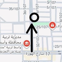 الهورة شارع التربية • موقع تجاري • ٣ محلات