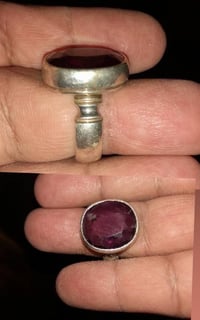 خاتم • ياقوت • صياغه يدويه