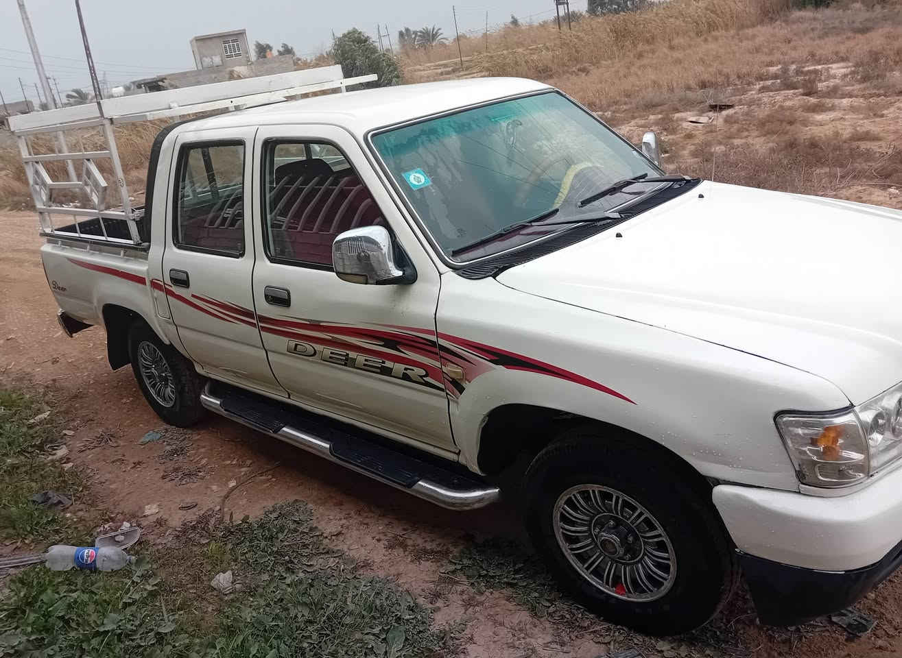 سوبر دير للبيع موديل 2008 مكفوله من كير ومحرك وضربه السنويه إلى 31 الرقم الإنكليزي الجديد السعر 55 وبيها مجال العنوان ديالى الأسود 
***********
