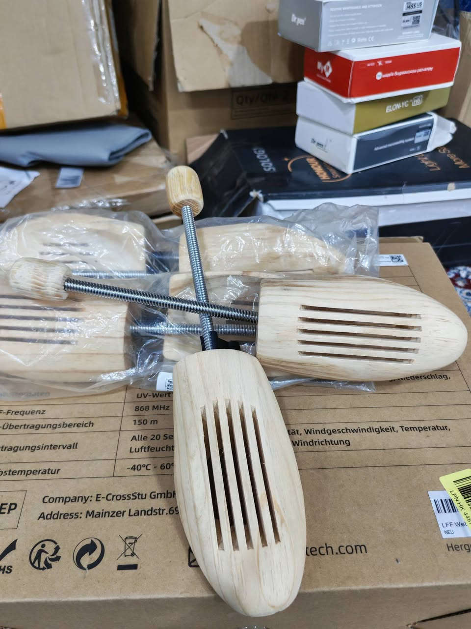 قوالب أحذية خشبية قابلة للتعديل مع زنبرك، قالب أحذية خشبي للرجال والنساء، قالب أحذية خشبي على شكل حذاء
-زوج مع التوصيل 13الف


**إذا كنت صاحب هذا الإعلان وتريد حذفه لأي سبب، رجاءا أرسل رسالة إلى الدعم الفني**