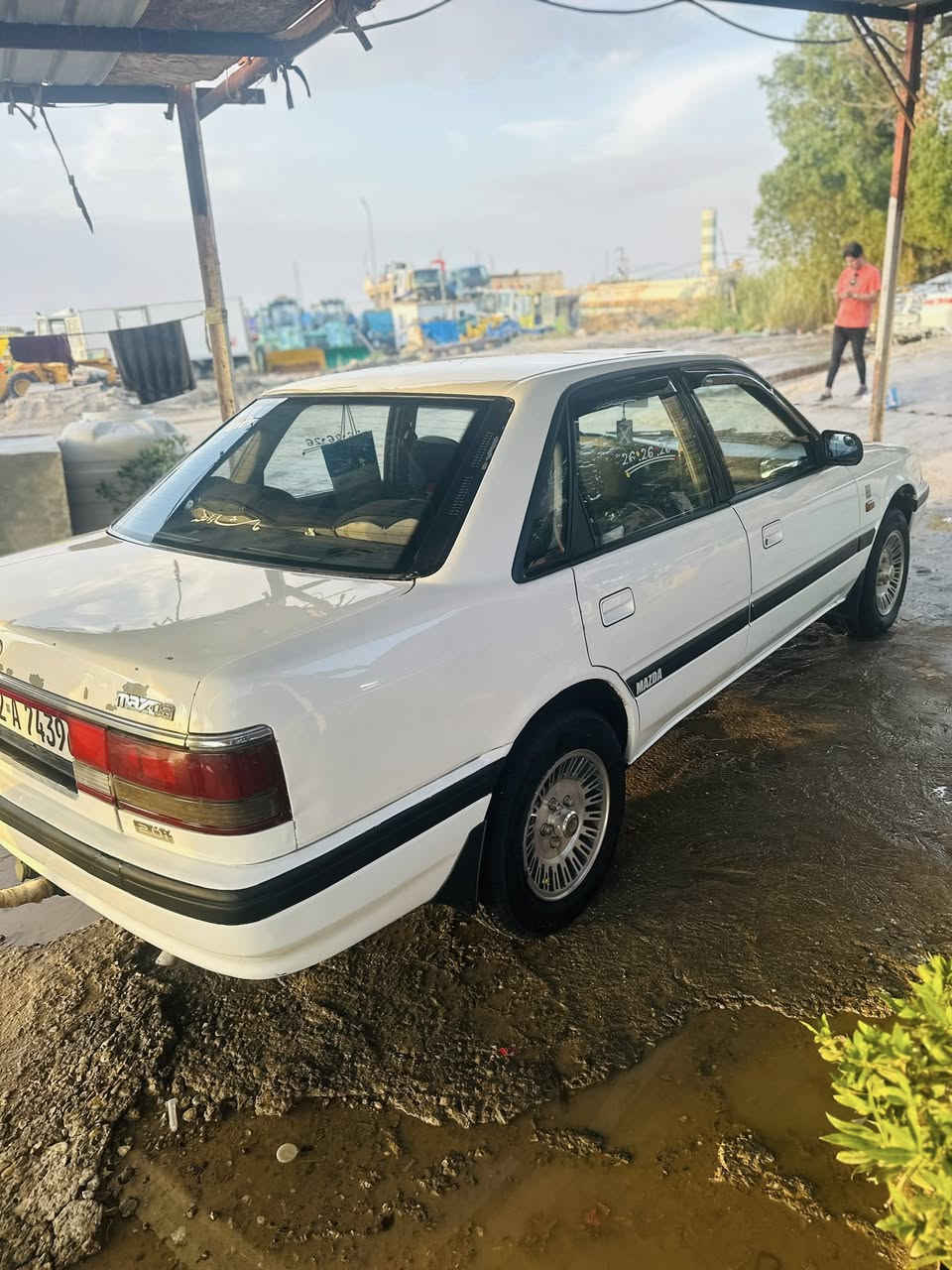 سلام عليكم ماصدا موديل  ٩١ سياره مكفوله ضربه من كلشي بيه جراد جاملغات خلفي موكلهن بس الجوه بدون ضربه ومعجون رقم اربيل بسمي كير عادي سياره جاهزه من كلشي مكانه بشطره ***********
