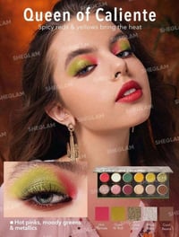 باليت SHEGLAM • درزن 12 • ثبات 24 ساعة