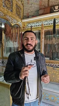 مسباح يسر ٨ملي • مسباح ١٠ملي • مكه للسبح