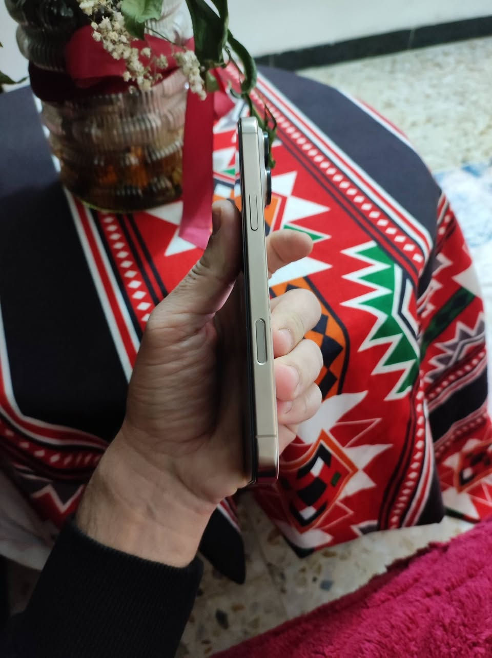 السلام عليكم شباب للبيع للبيع فقط بدون مراوس رجاء
ايفون 16برو ماكس لون دزاريت جهاز مبدل شاشة اولد فوووول  مو تجارية ناصية مسح وية جهاز مو هاي عالية تصير لاتعلك ولاتشمر بصمة وجة شغالة 3خيارات ومبدل ظهر فقط باقي كلة شغال بدون اي خلل مكفول نظافة شاصي 100%

ذاكرة 256بطارية 100مشحون 176مرة جهاز دبل خط جهاز وية حافظة لزكة شاشة عدسات كامرة فقط 

السعر 950الف بي مجال بسيط الشراي يتصل ***********ممتواجد فيس اتصل او واتساب مكاني بغداد الجديدة
