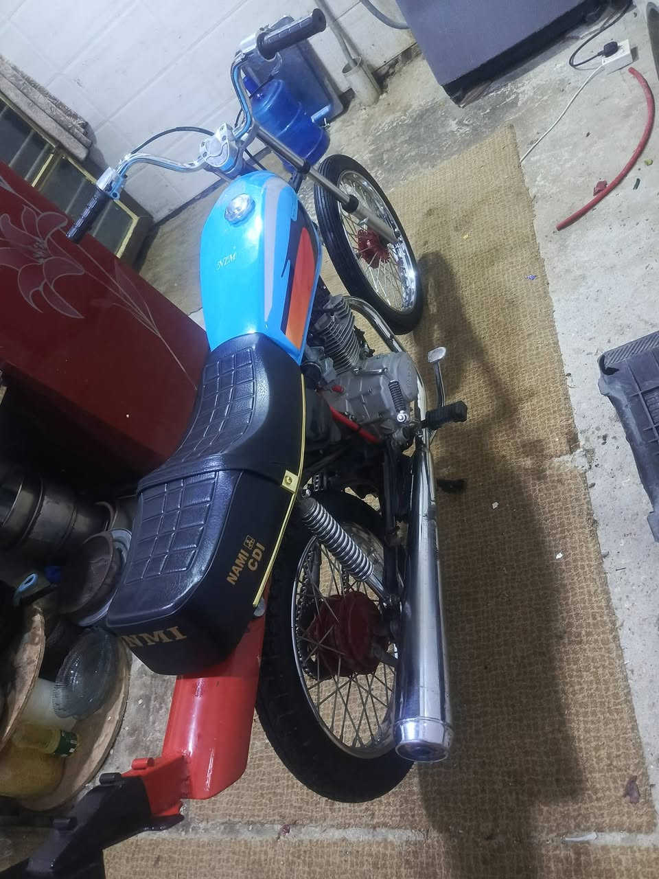 اسلام عليكم دراجه للبيع
ربعه كير اوراق اصولي  شاصي مديل ١٩مكينه ارشه مكينه ناعمه لسعر ٤٥٠بيه مجال موجد بس رقم مكاني كربلاء حي لجهاد لرقم ***********
