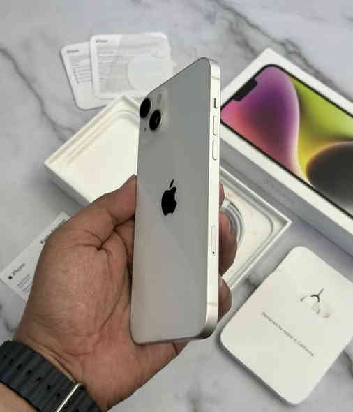 سـلام عـلـيـكـم 
iPhone 14 Plus
لون ابيض جهاز مكفول من كلشي بعده ع وكاله وجهاز بلس مو العادي يجي مثل لـ برو ماكس بس كامرتين شغال نت اتصال كامرات خط تفرمت كله شغال 
بطاريه ٧٨ 🔋
ذ.١٢٨📱
جهاز صرفهه كلش حلو تشحنه للـ ٨٠ يضل وياك يومين صرفه حيل حلو 
سعره ٦٣٥وبي مجال ويرهم مراوس 
مكاني الرمادي التأميم القادسيه الثانيه📍
للاستفسار متواجد ع خاص وع واتساب ***********
اقره المنشور زين قبل لا تتصل والي مايشتري لايدخل يعامل
