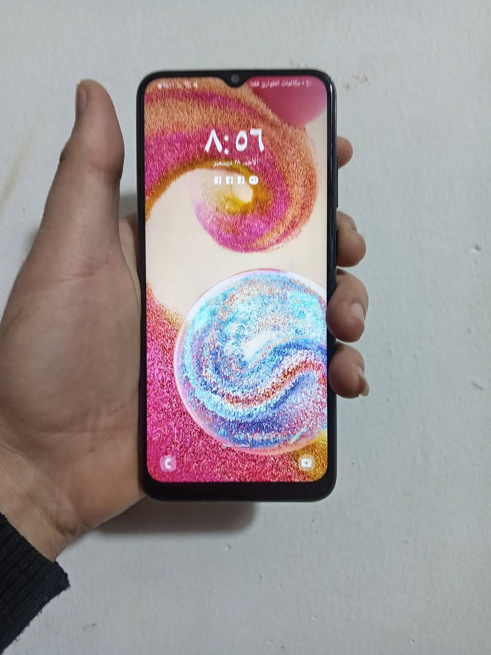 اسلام عليكم مبايل A04e
مبايل نضيف كلش حلو ومرتب ذاكره 32 سعره 65قفل قفل تواصل ***********عنواني بغداد حي اور 
ما متواجد عل فيس فقط وتساب
