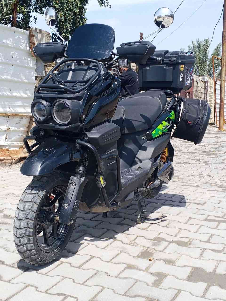 #متاح
درجة شحن اباتشي جديده
بطاريات مسطر 6 
كامله من كلشي 
جنط رحاله 3 
سعر 900
شارع مقابيل الرياضي شارع الصديق قرب مدرسه الخطاب 
الهاتف ***********
