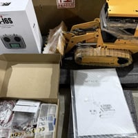 حفّار مصغر ريموت • مجنزَر مطاط • جديد