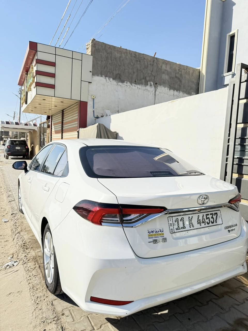 كورلا هايبرد الشكل الخليجي 2025

 بتراب الشركة فول مواصفات داخل وكشنات اسود وفتحة سقف  
استلام جديد نظام مقترض وكفيل من نفس البيت 
ماشيه 9:الف

السعر :137$.  وبيه مجال 

مكان السيارة البصرة ابو الخصيب 
للاستفسار:***********
