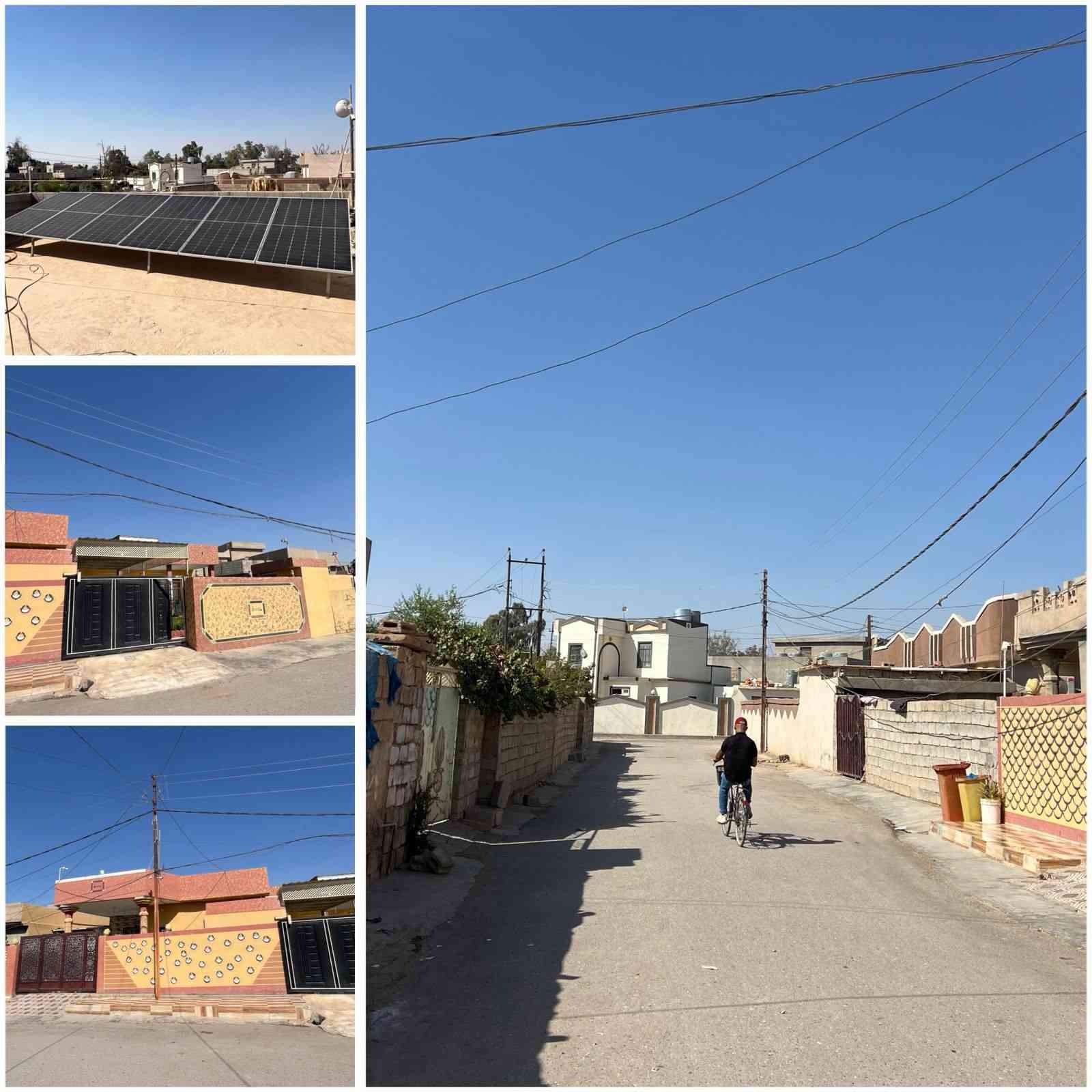 عقار للبيع 500متر 
يحتوي بيت غرفتين نوم وهول ومطبخ وربعه 
وقنفات وسبالت وطاقة شمسية 
 والقطعه الاخرى 
تحتوي على ربعه مظيف 10في أربعة فول سيراميك ومغربي
وسبلت عمودي خمسه طن وديوان كامل ونظام دكتات وطاقة شمسية والموقع سيراميك الباب الحوش والتبليط امام البيت 
يعني جاهز بس تحول غراضك وتكعد 
السعر 100مليون الحويجه العيثات
***********
