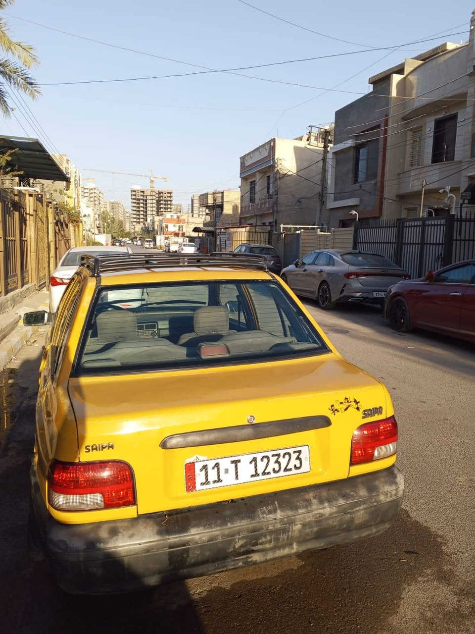 سايبه موديل ٢٠١١ مكفول من كير مكينة وتبريد وبدون صبغ وتخم تايرو دواخل ابلاديه وسنويه لل٣٠ مصفر هيىه وغرامه سعر ٢٦المكان شهداء البياع شارع المضخة الاول *********** * ***********
