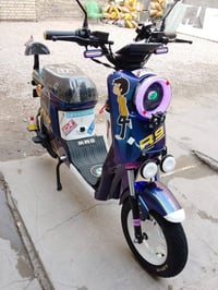 دراجه كهربا • للبيع • بيها مجال