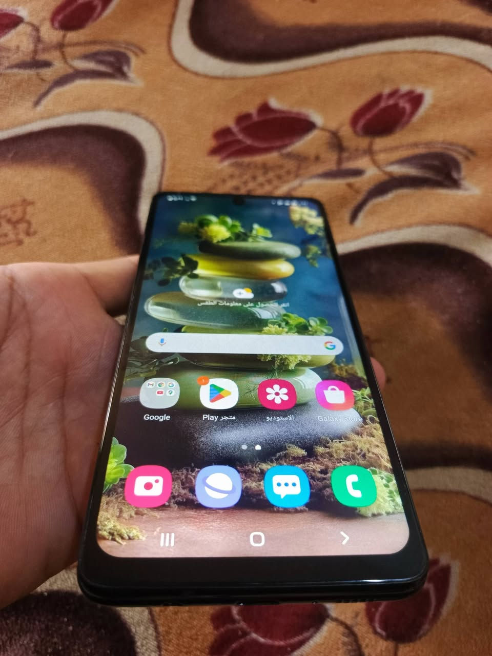 سامسونك كلكسي m51 فایف جی
ذاكرة ١٢٨ بوبجي ٦٠فريم بطاريه ٥٠٠٠ بصمه اصبع بصمه وجه جهاز يخبل نضيف مامفتوح كلشي مابي ع الفحص السعر ١١٠وبي مجال مكان شارع المطار الجديد


**إذا كنت صاحب هذا الإعلان وتريد حذفه لأي سبب، رجاءا أرسل رسالة إلى الدعم الفني**