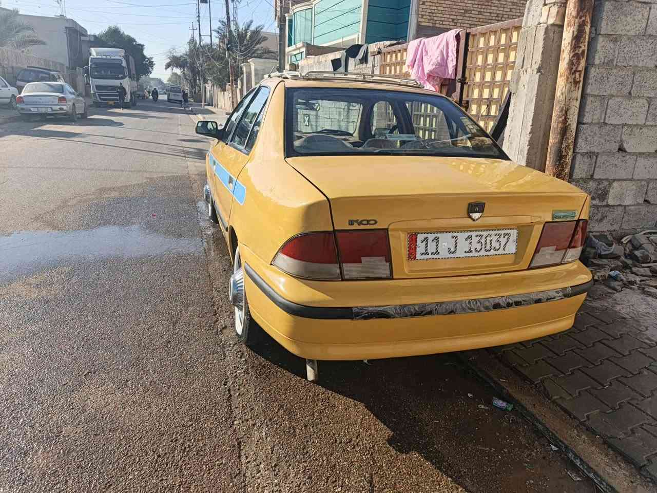 السلام عليكم سمند 2012رقم بغداد انكليزي بسمي
هزة جديده 
 مصفرة هيئه وغرامات 

كير محرك شرط 
تدفئه تبريد 
صدر امامي خلفي 
مراوح جدد كتفان ياباني عبوة جديدة 

بلكات نوزلات  غرفه جديده 
سيبابه وكبات تخم طوك 
سيارة نضيفه ترايك وين ما تريد مال جناي او متعوب عليها 

مكاني بغداد الحسينية 

*********** 
شراي اتصل او بل خدمه او. بي وتساب
