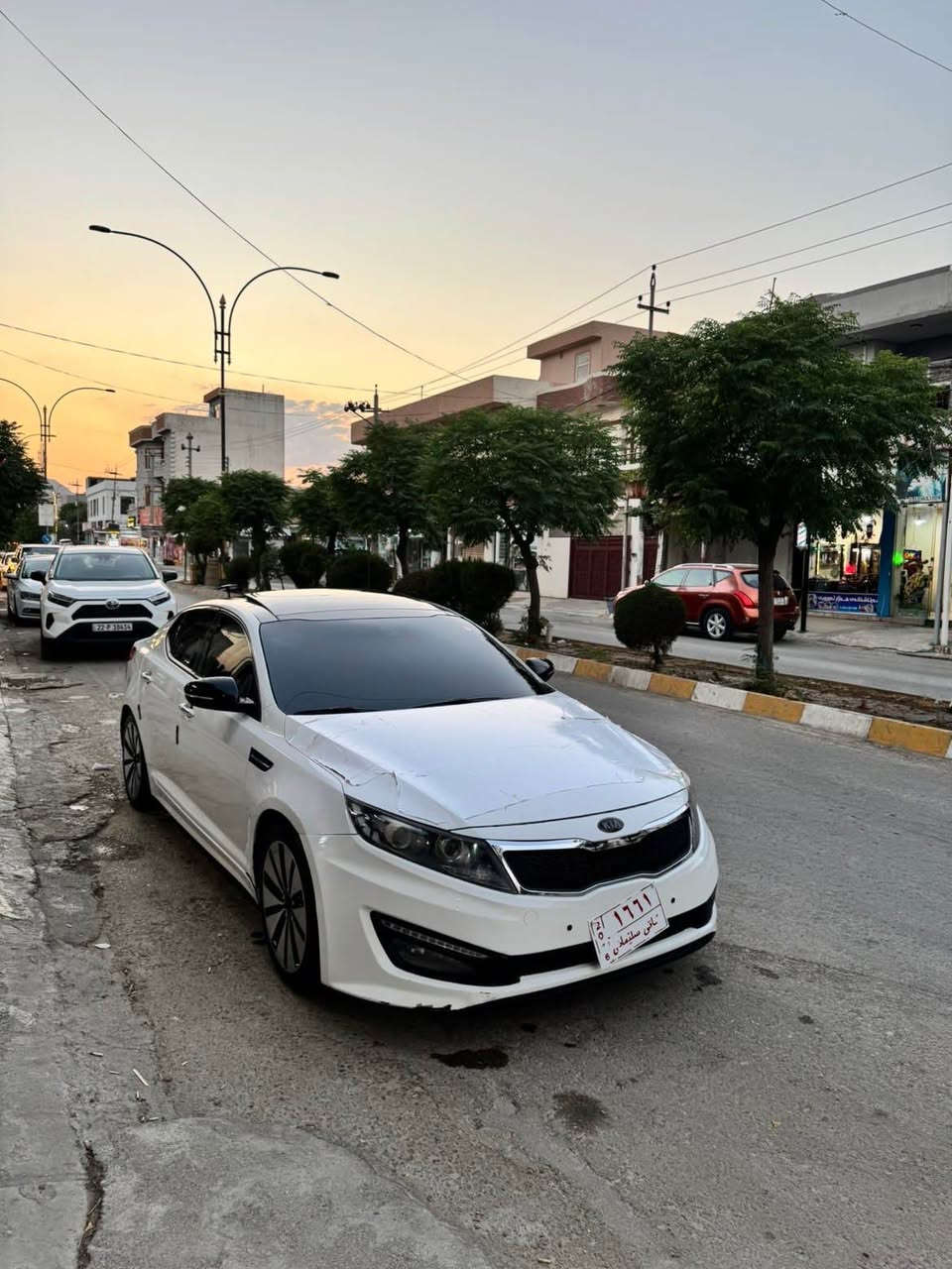 سلاولەهەمووهاورییانی خۆشەویست 
ئۆپتیما مۆدیل ٢٠١١ فول فولە
سەیارەکە  بئ ڕەقەمە براوەیە  
نمونەیە لە جوانی   لەوەجوانتر نیە 
بەسمە  
پانۆراما 
چوارکوشن کارەبایوو هیتەرە 
شاشەیە کامیرایە 
جلدە   
کوشن خەزنە
سوکان ڤۆلیۆمە 
تەبریت لەسەر سویچ  
هەرچوار دەبلی بیلاد ریسینگە واتا سپۆرتە 
قایدە بانسەکانی سپۆرتە 
گێروومەکینە بەشەرتی دە فیتەر 
چالوشوختی بچوکیشی نیە   
چوار تایەو ویلی    دوورۆژە بەستراوە 
کامل سیرڤس کراوە    
بۆ٢٥٠ مەسروڤ مەگەرئ 
شوین رانیە         
نرخی   ٦٦💸 گەلاو مەجالیکی برایانەیە 
***********/faibr.wats app رانية, السليمانية
