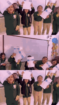 فرحة التلاميذ وعفويتهم  وهي تستلم نتائجها كانت أجمل من أي كلمات  كل طا...