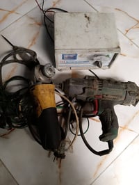 دريل بارك سايد وكوسرة بالة وشاحنة باتريات 12 كلهن شغالات مكاني بغداد ب...