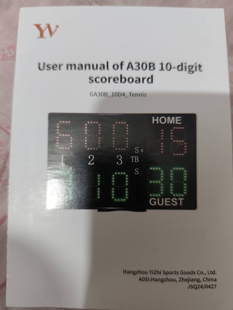 شاشة ولوحة تسجيل نقاط للعبة التنس والبادل مع ريمونت تحكم
السعر ٥٠


**إذا كنت صاحب هذا الإعلان وتريد حذفه لأي سبب، رجاءا أرسل رسالة إلى الدعم الفني**