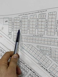 @قطعة ارض حي دجلة 80 متر الوجهة 5 النزال 16 سعر 50 ملون07713606763