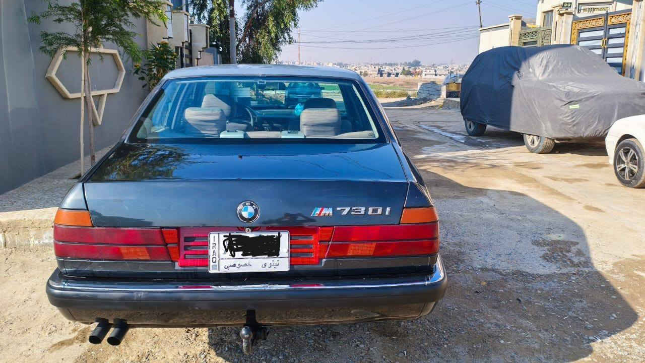 بي ام ٧٣٠ موديل ١٩٩٠ بدون صبغ   محرك و كير شرط تدفئه  تبريد شرط طخم جديد  سعرها ٥٢وبيها مجال
سيارة جاهزة ما بيها مصرف دينار 
*********** مكاني موصل ايسر
ما متواجد فيسبوك فقط اتصال
