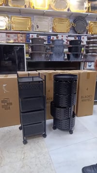 سلة حديد متحركة • ٤-٥ طبقات • مجمع العائلة الوشاش