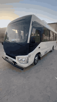 كوستر موديل ١٨ سياره جديده دخول جديد كير مكينه اكسن كفاله تبريد محول ك...