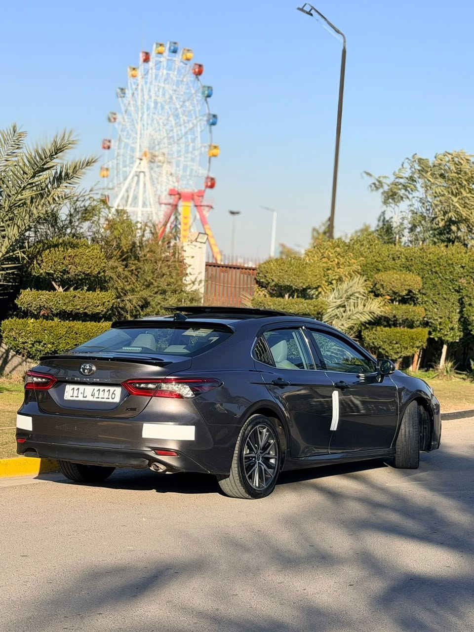 تويوتا كامري (XSE)  أمريكي موديل : 2023

عداد المسافة :89 الف كيلو مو ميل

حجم المحرك : 2.5L ( 4.سلندر )

الضرر  جاملغ وبنيد  وصور حادث وسونار بل منشور راح أنزلهن 

المواصفات : 𝐗𝐒𝐄

فـول الفول 
بانوراما 

ابواب  بصمة
بصمة تشغيل 
تشغيل عن بعد (𝐑𝐄𝐌𝐎𝐓𝐄 𝐒𝐓𝐀𝐑𝐓)

شاشة  كبير

كاميرا خلفية 

ويل 19 الرياضي 

حساسات خلفيه

هاند بريك بصمة

اوتو هولد (𝐀𝐔𝐓𝐎 𝐇𝐎𝐋𝐃)

اوتو ستارت (𝐀𝐔𝐓𝐎 𝐒𝐓𝐀𝐑𝐓)

اوتو ستوب (𝐀𝐔𝐓𝐎 𝐒𝐓𝐎𝐏)

رادار امامي (تحديد مسار)

‏‎رادار جانبي (نقاط عمياء)

مانع انزلاق+𝐀𝐁𝐒

3انظمة  (𝐄𝐂𝐎) (𝐍𝐎𝐑𝐌𝐀𝐋)(𝐒𝐏𝐎𝐑𝐓)

تحكيم استيرن+ شفتات استيرن

كشنات جلد ، كشنات كهربائي
كشنات الامامي هيتر 
لايتات (𝐋𝐄𝐃) عدسة زينون بيلادي
اناره داخليه led 
ترحيب بلادي بالدواسات 

شاحن وايرلس
مثبت سرعه تفاعلي قيادة اليه 

تحديد مسار  

رقم بغداد الجديد بسمي 
السعر 195 $ وبيه مجال 
مكان السياره بغداد حي الجامعه 
☎️ ***********
