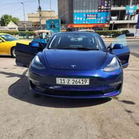 تسلا مودل 3 تك مأطور سياره خير من الله جاهزه السياره بيها تبديل بنيد ف...