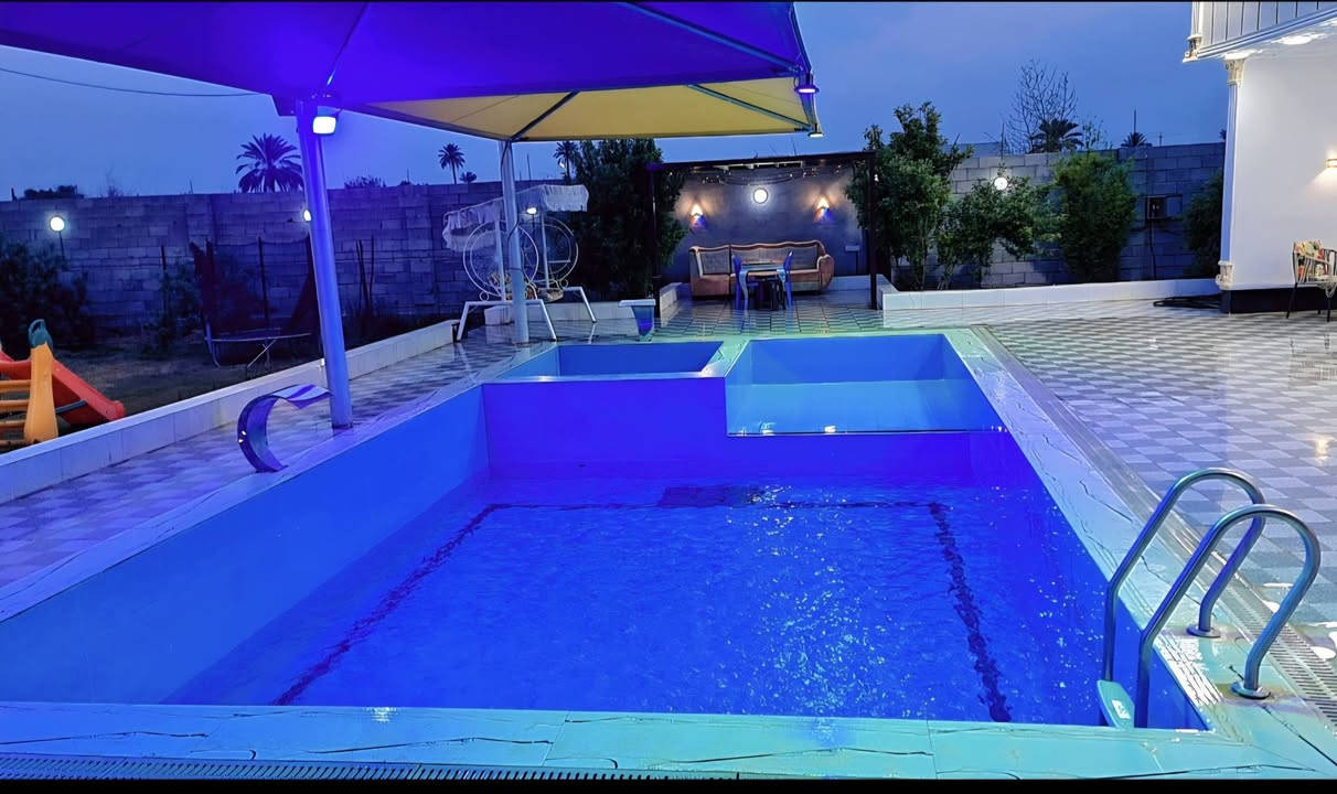 منتجع ومزرعة دجله الترفيهي 
   🎀🎀🎀 
متوفر حجز في جميع ايام العيد 
إحجز مزرعتك وتمتع بالخصوصية التامَّة 🥰

يتوفرُ جميعُ الخدمات التي تخطرُ على بالكم مع أجواءِ الطبيعةِ الخلابةِ الساحره 😎
مميزاتُ مزرعة دجله

.التيار الكهربائي على مدار 24 ساعةٍ كاملة دون إنقطاع ويتوفرُ فيه مولدة كهربائية تعملُ بنظام التشغيل الأوتوماتيكي 

.مسبح خاص للأطفال 👧 👦 

.مسبح خاص للكبار حجم ١٠ × ٥

.يحتوي منتجعنا على ألعابٍ للكبار (( منضدة 🏓   +بلي ستيشن ))
(( أيضا يحتوي على العاب مخصصه للاطفال))

.صالة كبيرة مؤثثة ومكيفة + غرفة نوم مؤثثة ومكيفة + غرفة نوم خاصه للعوائل + مطبخ  مؤثث بشكلٍ كامل 
.جلساتٌ خارجية
 🌳🌳🌳علما ان مساحة المنتجع 1500 متر مربع

مكانٌ مخصص للشواء مجهز بجميع الإحتياجات الخاصة لذلك 
مجموعة صحيات داخلية وخارجية 

إحجز ☀️ إسبح 🏊 إشوي 🐟 وإقض أحلى وأمتع الأوقات مع عائلتك في أجواءٍ صيفية جميلة 

#العنوان_صلاح_الدين_قضاء_بلد.. 

للحجز والإستفسار 
الاتصال على الارقام التاليه او مراسلتنا على الواتساب 
***********.واتساب (((المزرعة موثقة في التطبقات)))
