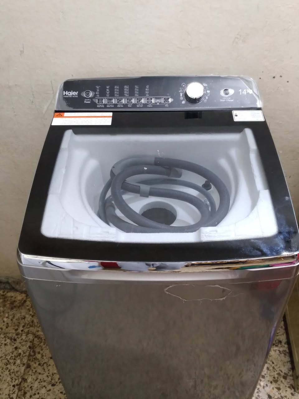 موجود عندي غساله اوتوماتيك نوعيته هاير جديده ما مستخدمه سعره 500 وبيه مجال*********** الرقم
