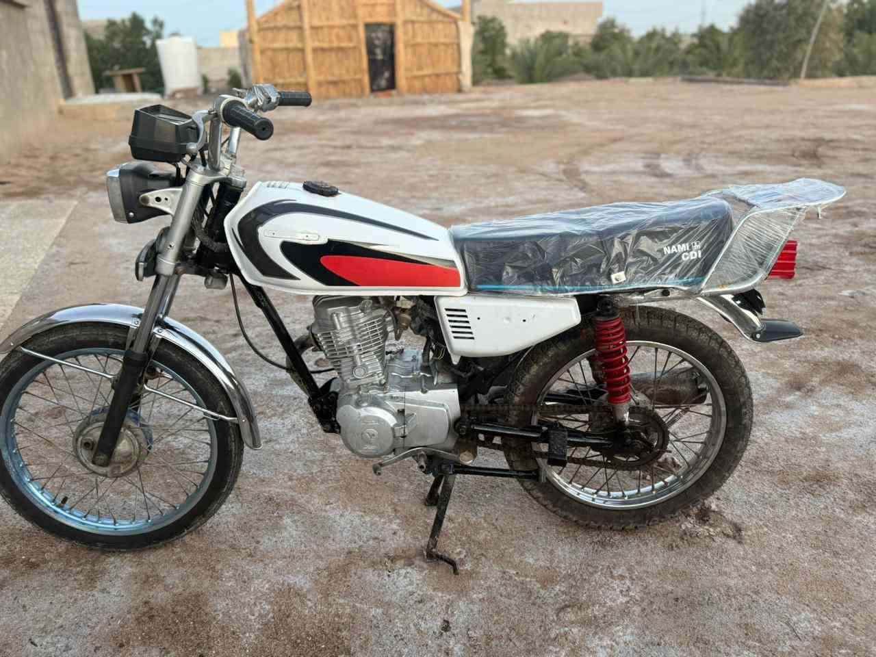 ‏سلام عليكم دراجة للبيع ارجي دراجة نظيفة كله جديد أغراض مكان البصرة أبو الخصيب السعر أربع السعر 400 هذا رقمه شراء خدمتي ***********￼
