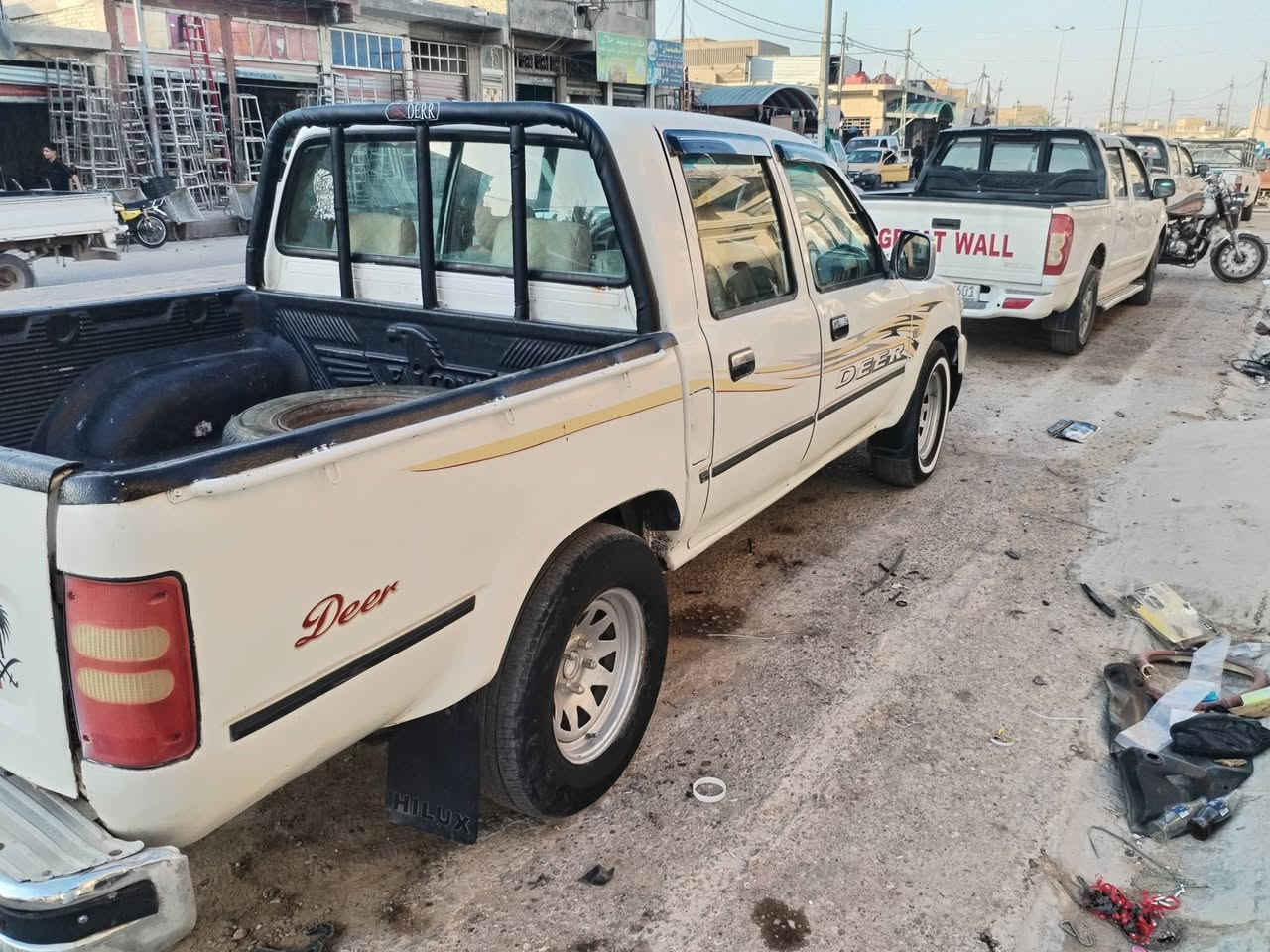 السلام عليكم
بيكم دير 2006 رقم بابل سنويه مجدده لغايه 2027 مكفوله من الضربه والتبديل كير محرك شاصي مكفول كهربائيات كلها شغاله السعر 39 الشراي يتصل مكانها الديوانية ***********
