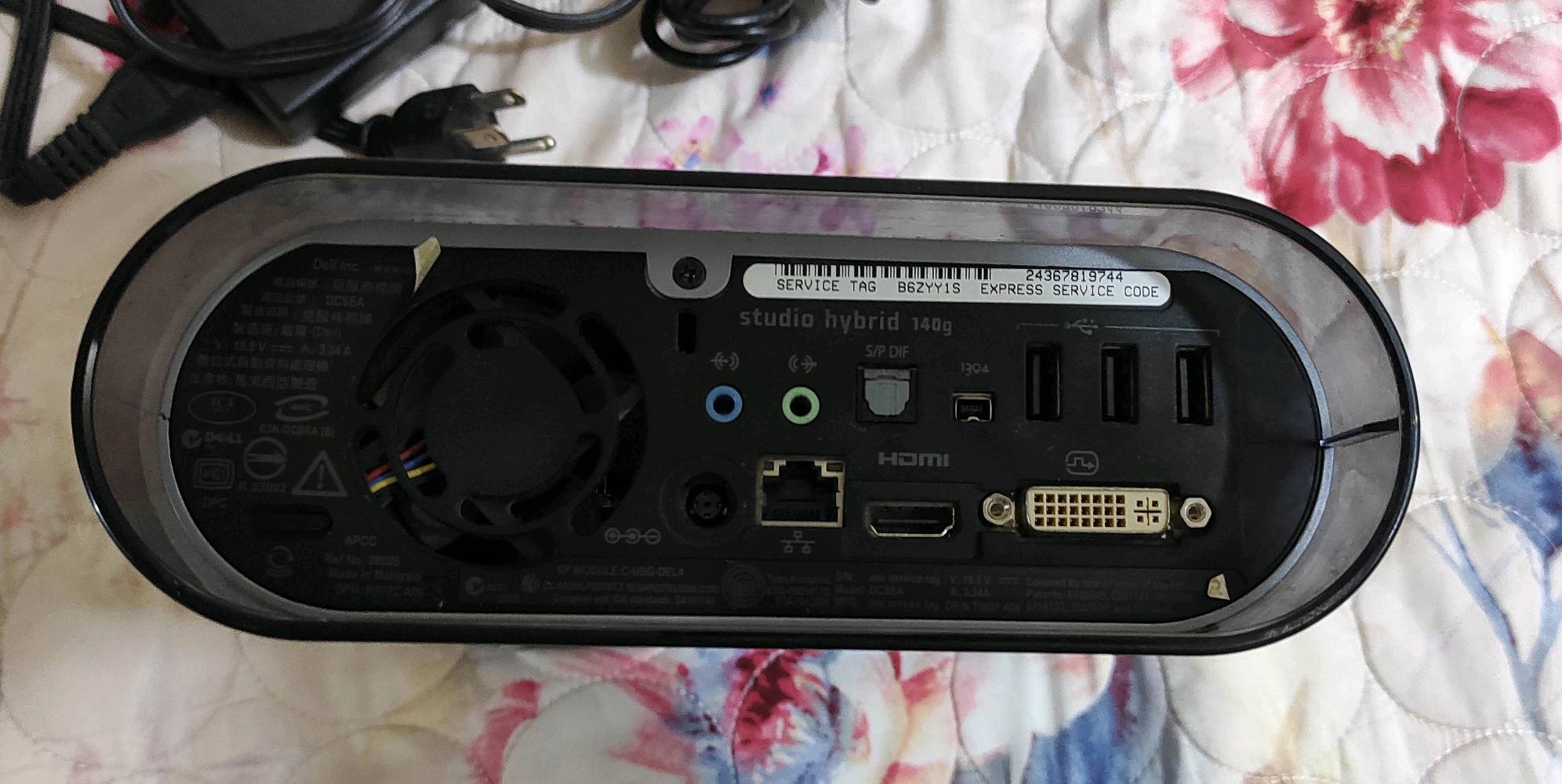 جهاز mini pc dell hybrid pc مستعمل نظيف جدا 
المواصفات هارد 320 رام 4 معالج نوع إنتل core duo 
للبيع بسعر 75000 دينار