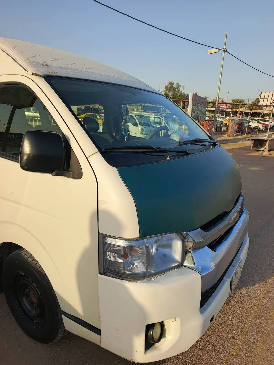 السلام عليكم للبيع هايسه موديل 2018 مكفوله عده شبر بارد سياره خير من الله جاهزه وجديده مصفرة تشتري صافي السعر قفل 160 للاتصال  ‏‪***********‬‏
