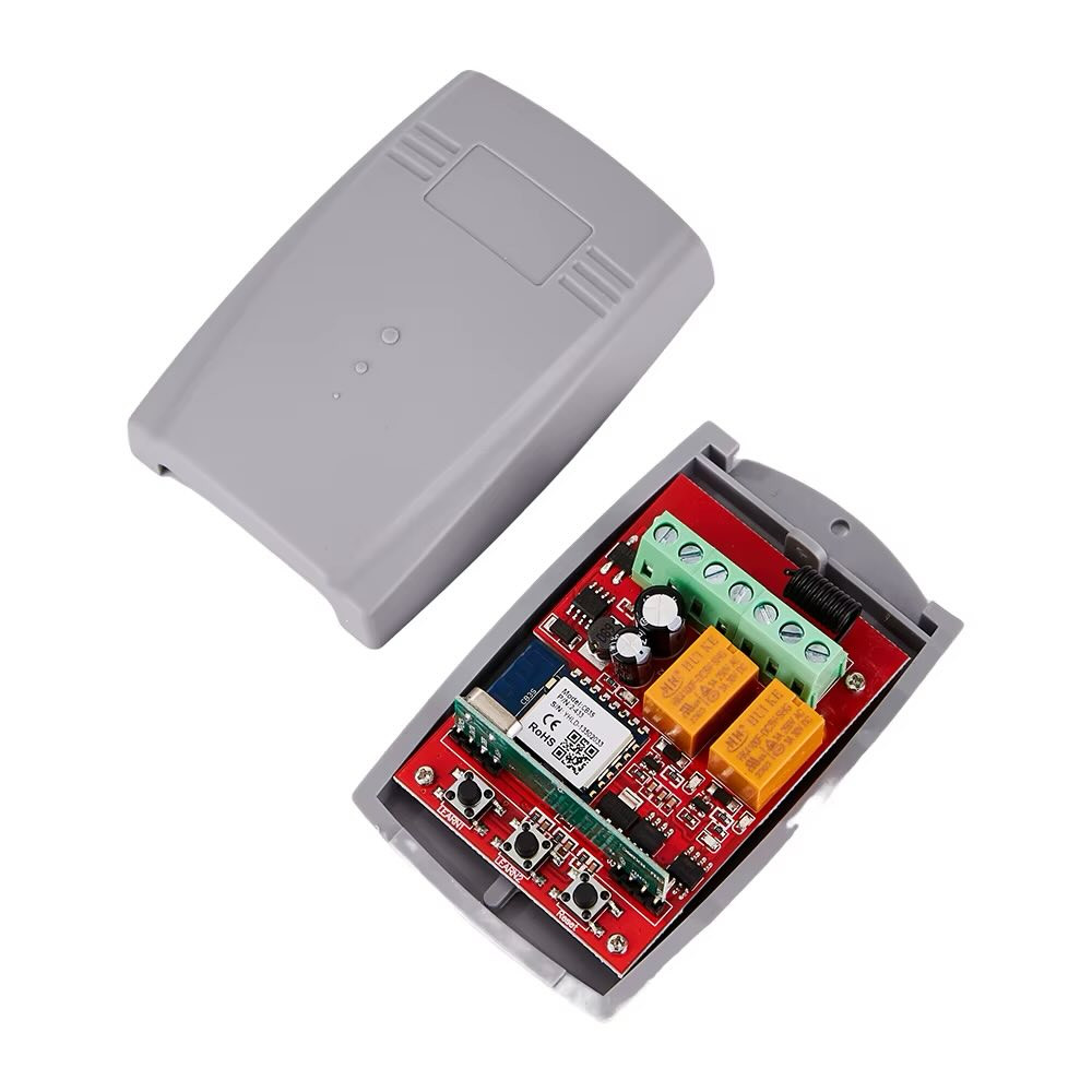 جهاز تحكم عن بعد ذكي للمنزل يعمل بتردد 433/92 ميجاهرتز مع مفتاح واي فاي متوافق مع تطبيق تويا وأليكسا وجوجل، يعمل بجهد 12 فولت و220 فولت


**إذا كنت صاحب هذا الإعلان وتريد حذفه لأي سبب، رجاءا أرسل رسالة إلى الدعم الفني**